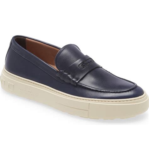 ferragamo platform loafers